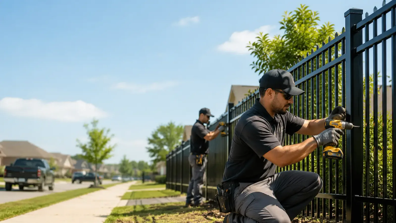 Metal Fence Installation in Kitty Hawk, NC